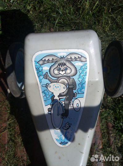 Трехколесный ретро велосипед малыш СССР