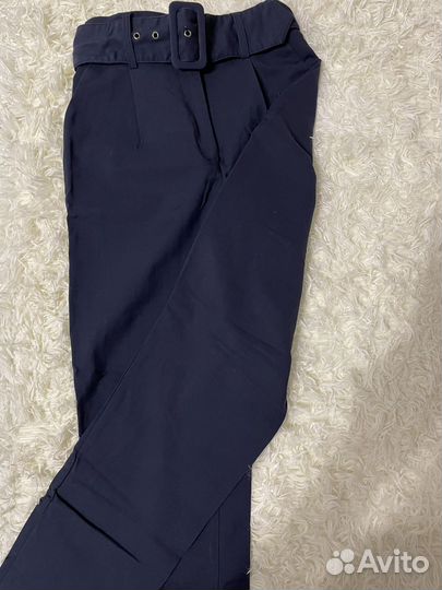 Брюки синие