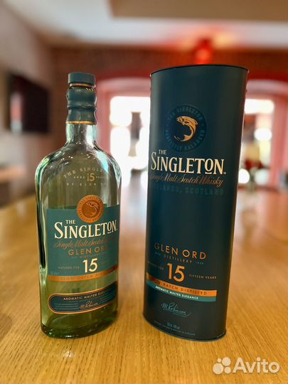 Бутылка от виски Синглтон 15л