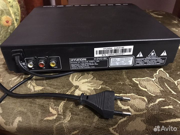 DVD плеер hyundai h dvd 180 хендай