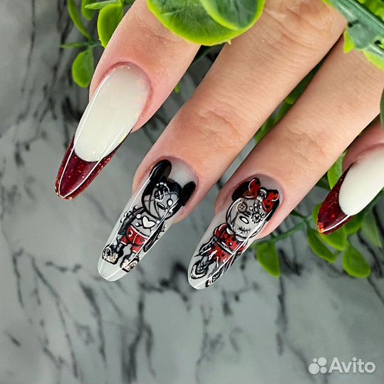 Маникюр, педикюр, дизайны, арт-френч, наращивание