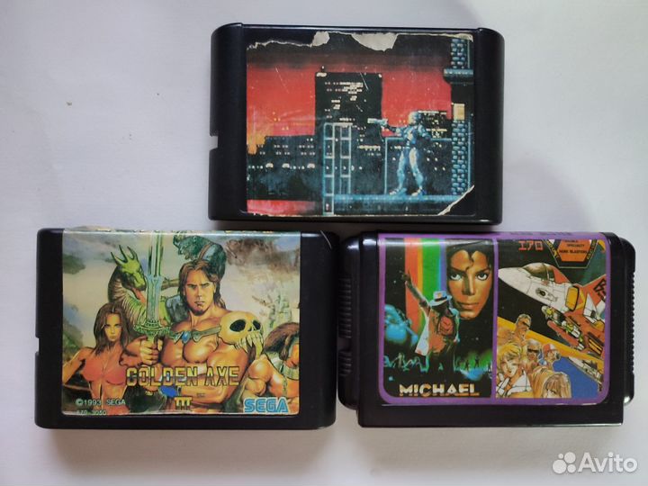Sega Golden Axe 3 Robocop vs Term, Michael Jackson