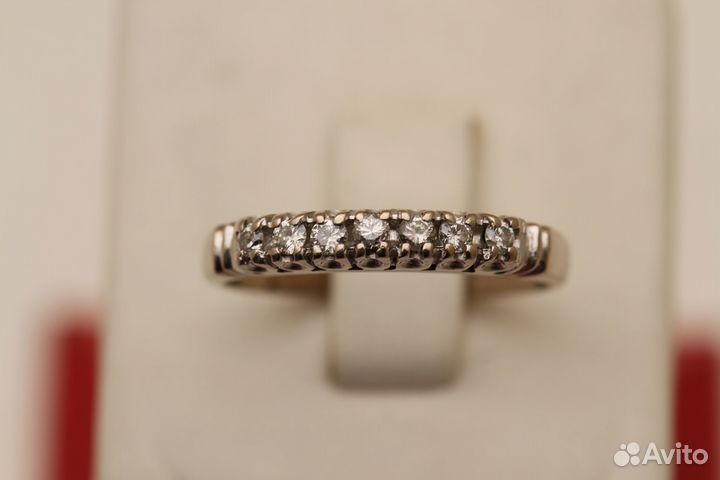 Кольцо с Бриллиантами 0.18ct
