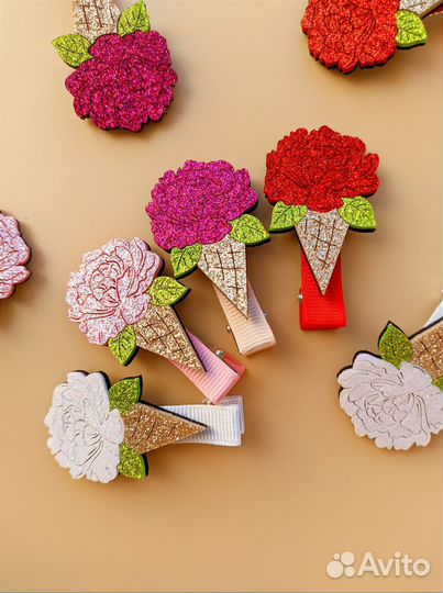 Банты, заколки, ободки, повязки для волос