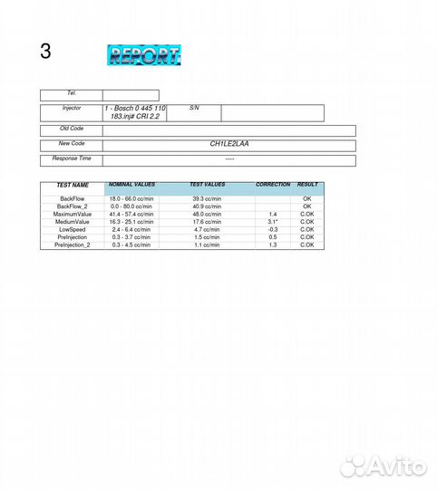 Форсунка bosch 0445110183
