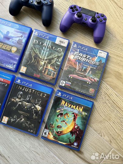 Игры PS4: Diablo Rayman Injustice 2 Fast Furious