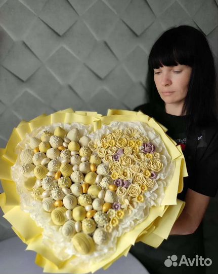 Клубника в шоколаде букеты, шоколад ручной работы