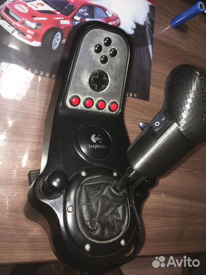 Logitech G27 кпп + Ручник + Ручка кпп для ETS2/ATS