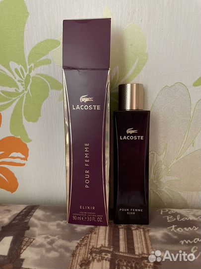 Lacoste pour femme elixir