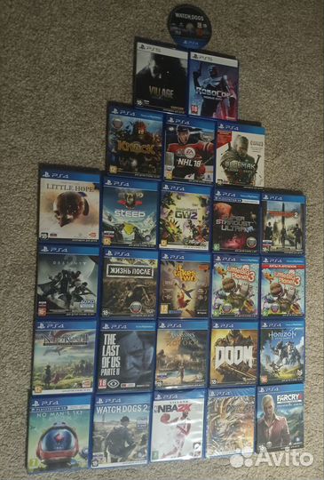 Игры, диски на Sony PS4/PS5