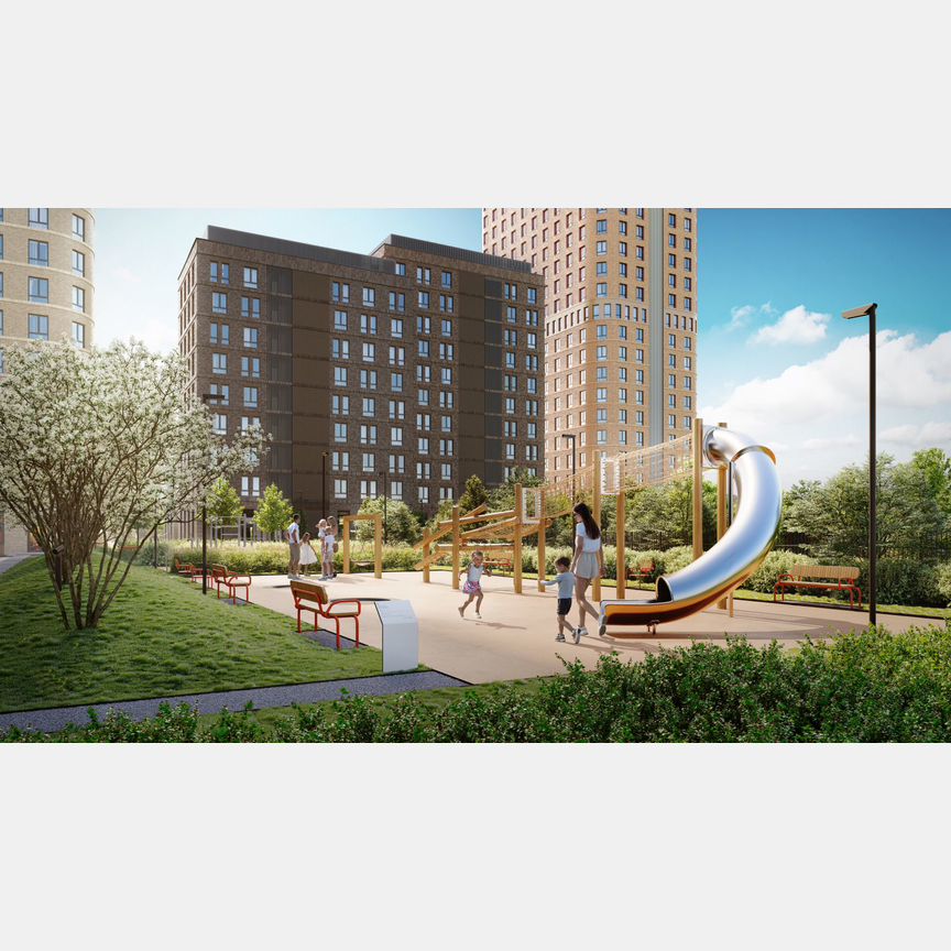 2-к. квартира, 49,5 м², 40/45 эт.