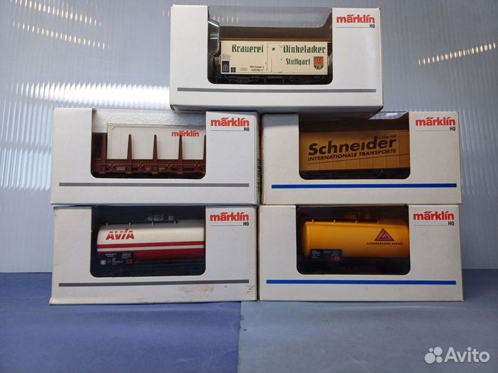 Вагон жд 1/87 marklin