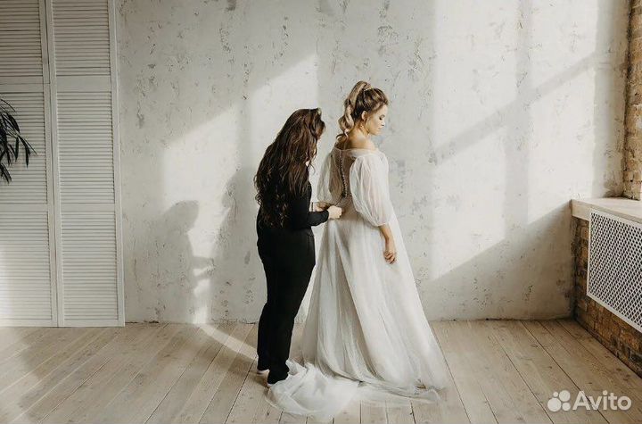 Свадебное платье в стиле бохо