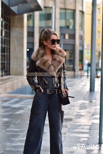 Куртка с куницей