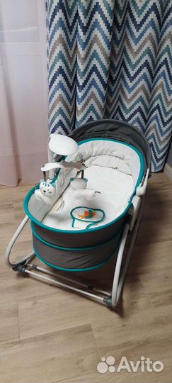 Шезлонг для новорожденных бу