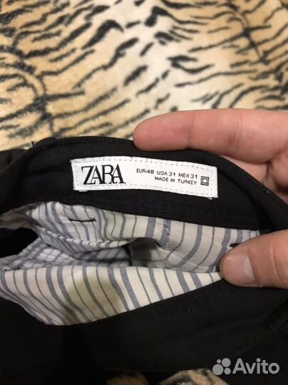 Чёрные брюки Zara