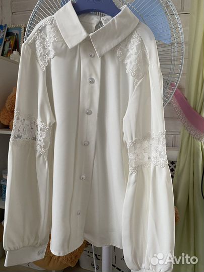 Блузка школьная 146-152