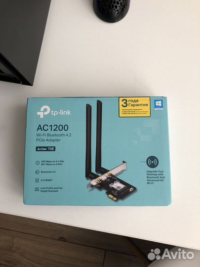 WI-FI адаптер+Bluetooth TP Link Archer T5E