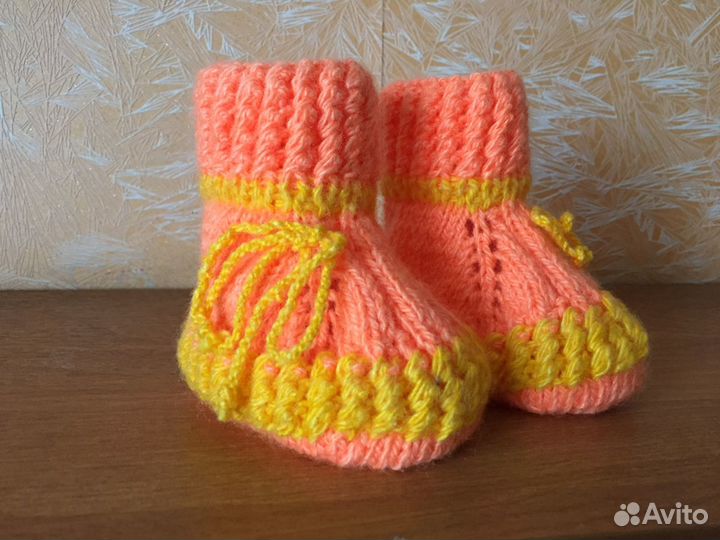 Пинетки вязаные