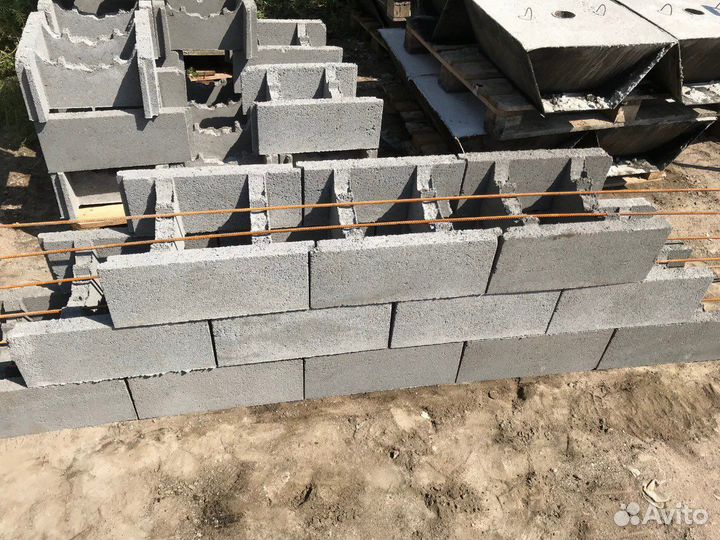 Бетонный фундамент, несъемная опалубка, лента