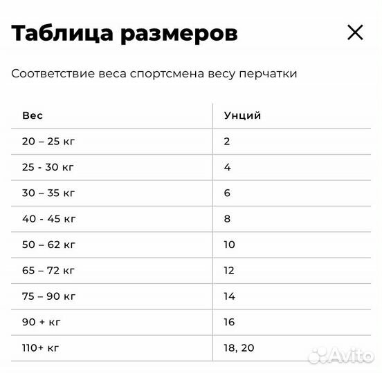 Боксерские перчатки детские 6 oz