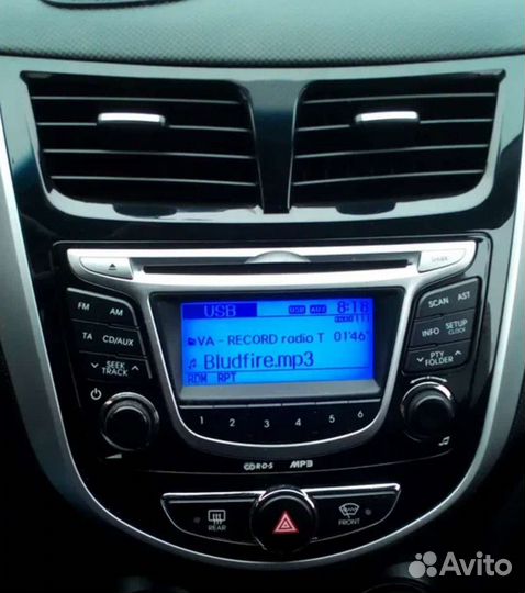 Магнитола hyundai solaris