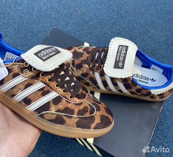 Кроссовки adidas samba wales bonner leopard