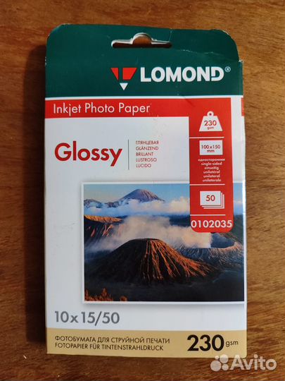 Бумага Lomond A6 Photo Paper 0102035 230 г/м², 50
