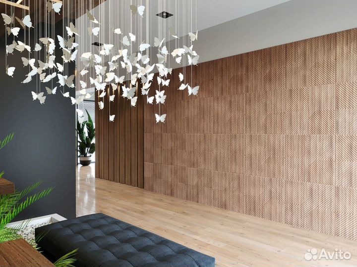 Декоративные стеновые панели гибкие