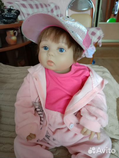 Кукла реборн девочка силиконовая 55 см