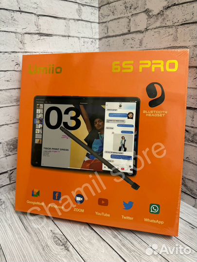 Планшет Umiio 6s Pro