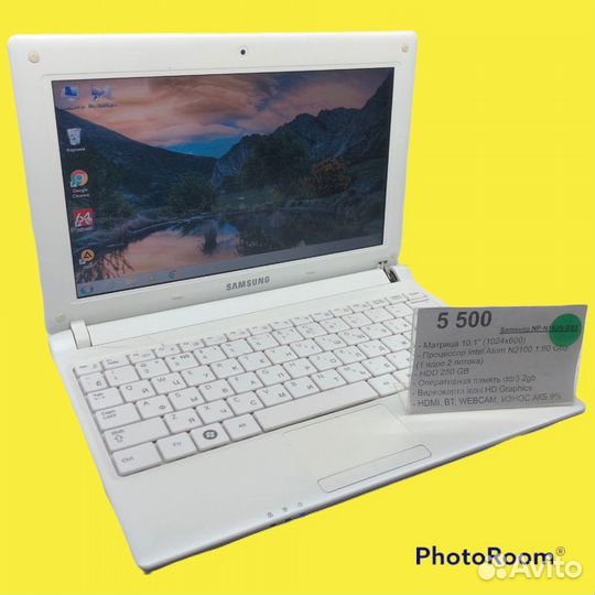 Нетбук Samsung NP-N102S-B02