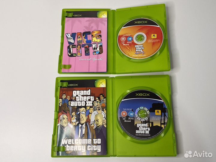 Grand Theft Auto Double Pack / Xbox Original