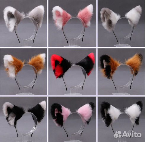 Ободок Кошка (кошачьи ушки)