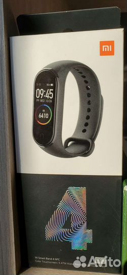 Фитнес браслет xiaomi mi smart band 4 NFC