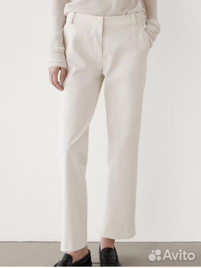 Брюки прямого кроя Massimo dutti