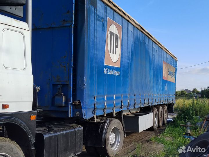 Тент штора на полуприцеп