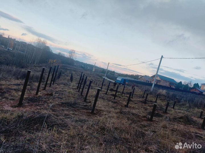 Винтовые сваи под ключ установка