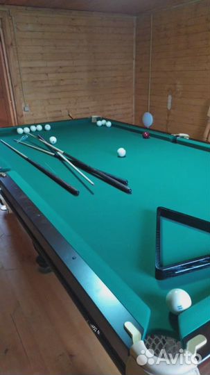 Бильярдный стол Домашний Люкс 10фт на камне