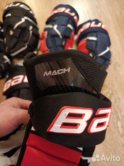 Перчатки, краги хоккейные Bauer Supreme mach SR