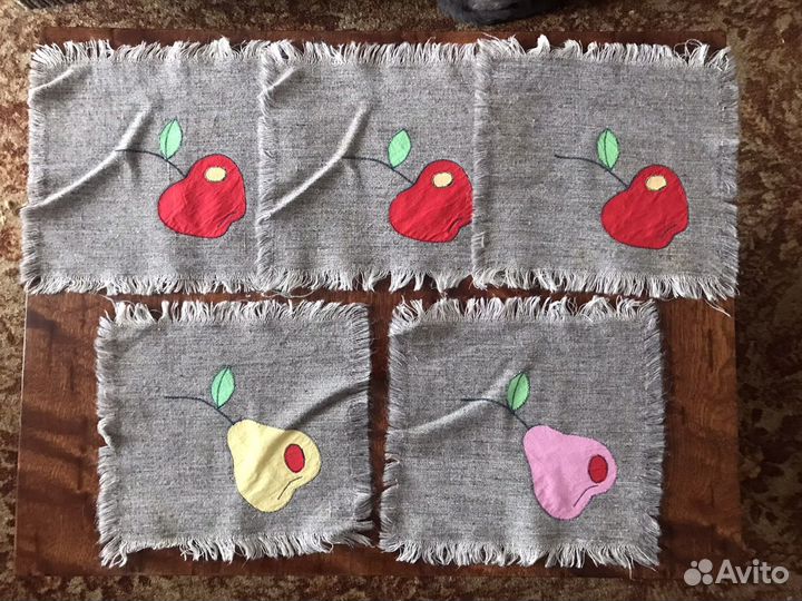 Набор салфеток, ручная работа