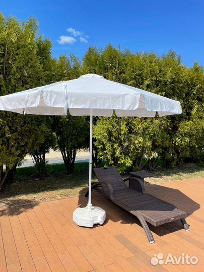 Зонт для дачи и сада. Зонт уличный боковой