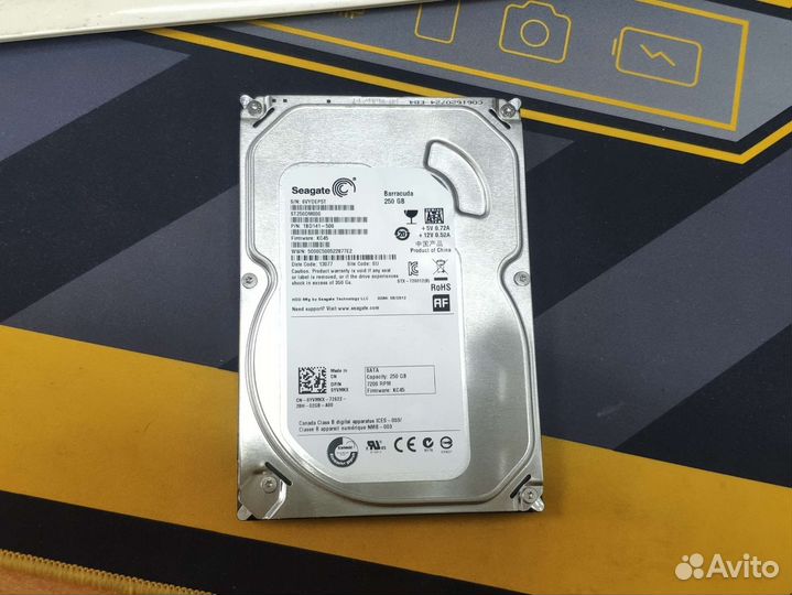 Жесткий диск Seagate barracuda 250 gb / SATA