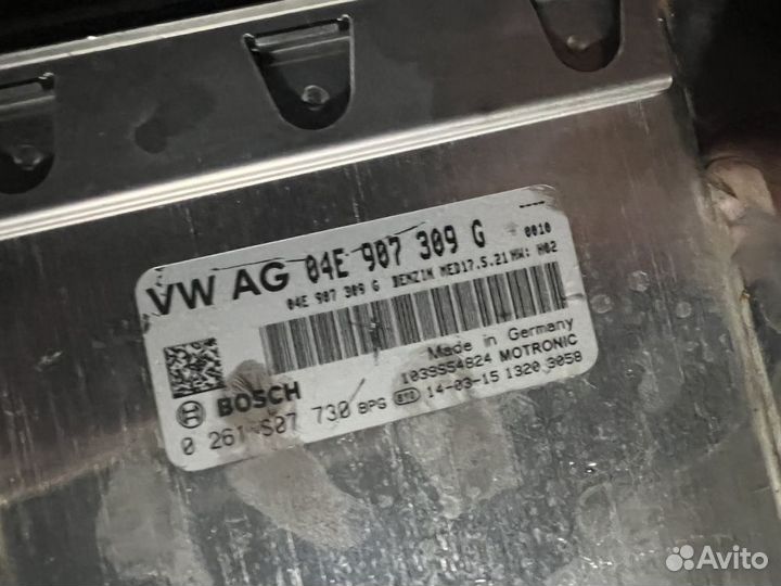 Audi a3 8V 1.4 CPT эбу двс 04E907309G