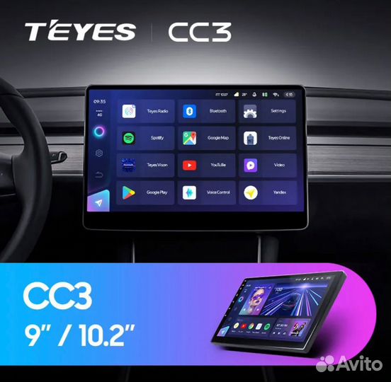 Магнитола Teyes