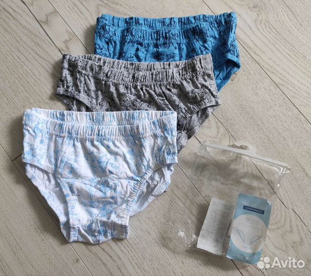 Трусы, майки Next, H&M 128-140