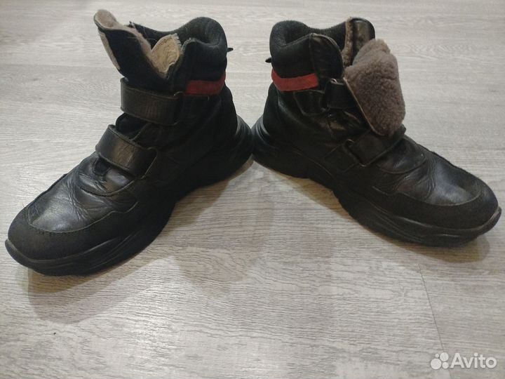 Ботинки зимние натуральная кожа 39