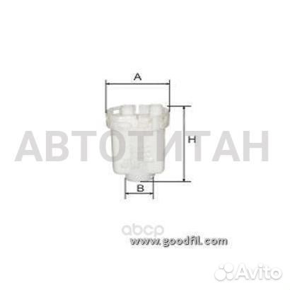 Фильтр топливный toyota GoodWill FG532LL