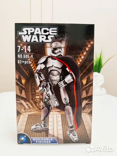 Подарочный конструктор Капитан Фазма star wars