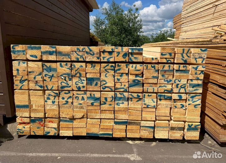 Брус, доска обрезная